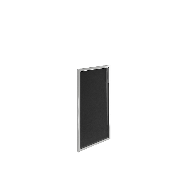 Дверь стеклянная в раме левая 397х790х22