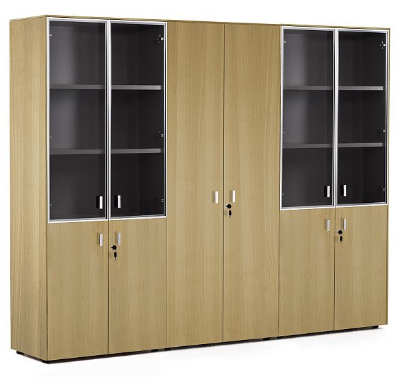 Шкаф ENZO комбинированный х2 + гардероб  2420x440x1970