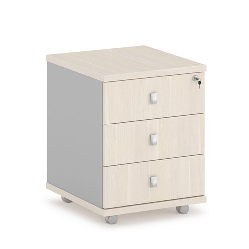 Тумба мобильная с замком 450х504х595