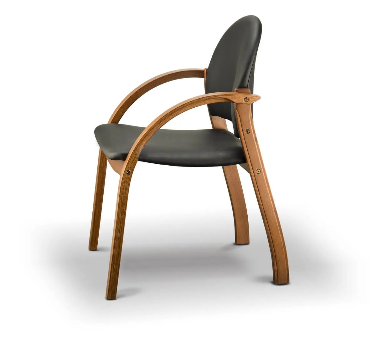 стул с обивкой из искусственной кожи джуно люкс