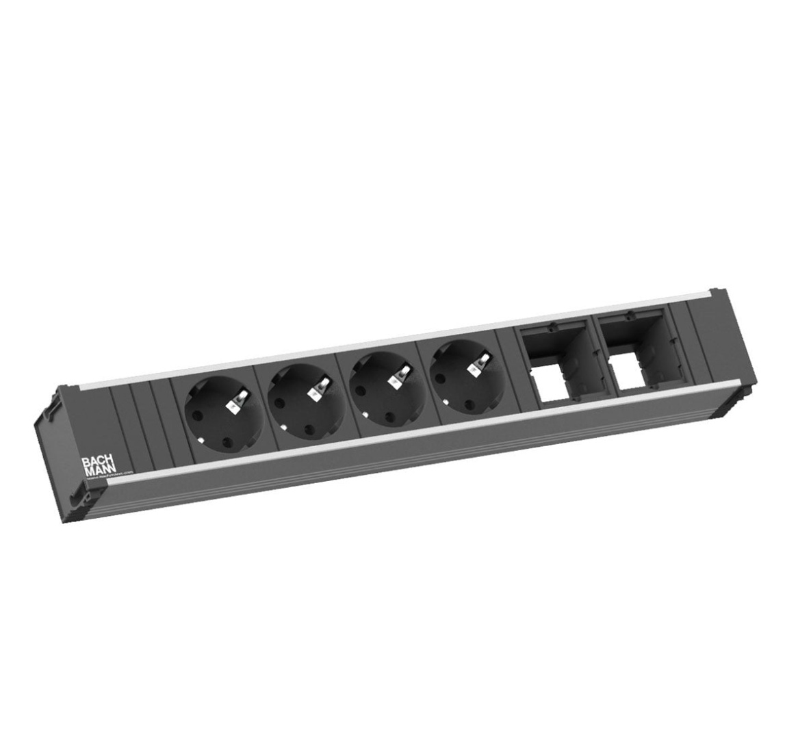 КОНИ (CONI) Розеточный блок 4+2 L35,6cm