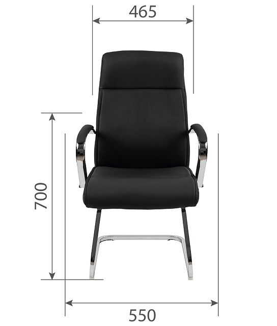 Стул для посетителей Chairman CH853