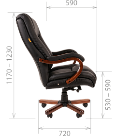 Кресло для руководителя Chairman 503 - ЭйБиСи-проджект Кресло для руководителя Chairman 503