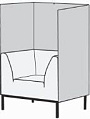 Кресло купе 910х720х1500