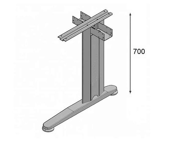 Опора для стола 700x90x690