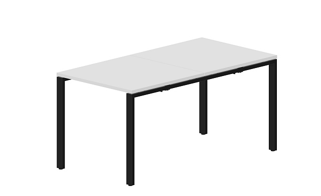 Отдельный составной стол bench на 2 рабочих места, ST2TS088, 800х1650х720