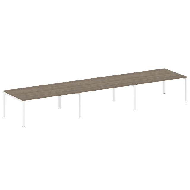 Переговорный стол (3 столешницы) на П-образном м/к