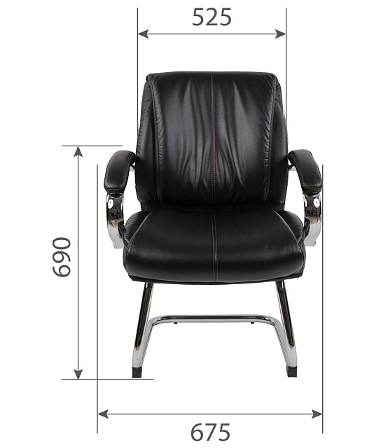 Стул для посетителей Chairman CH423 V