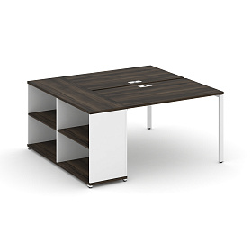 Рабочая станция с опорным стеллажом 1600х1480х750