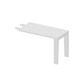 Приставной элемент на опоре, 1200х600х758