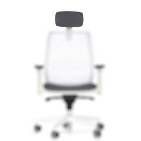 Подголовник для кресла Таргет (черный пластик)