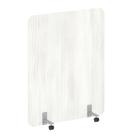 Перегородка на металлических опорах, на роликах, DP.R-120-150, 1200x18x1500