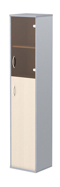 Шкаф узкий  комбинированный  правый 406х365х1975