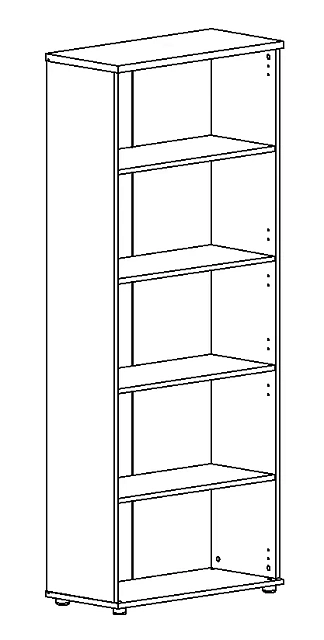 Стеллаж высокий 780x364x1930