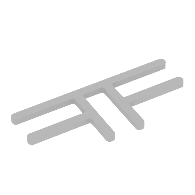 Комплект соединителей Т-образных (2 шт.), 132x57x5