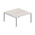 Отдельный составной стол bench на 2 рабочих места, PE2TS128, 1200х1650х720