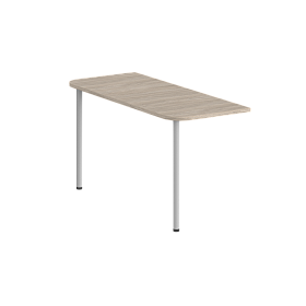 Приставка  для 2х столов с экранами 600х1638x750