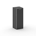 Шкаф узкий средний правый FR.SU-204 (R) black 450*460*1202