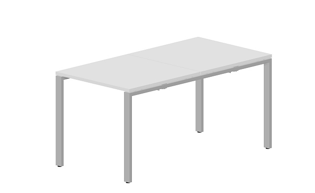 Отдельный составной стол bench на 2 рабочих места, ST2TS088, 800х1650х720