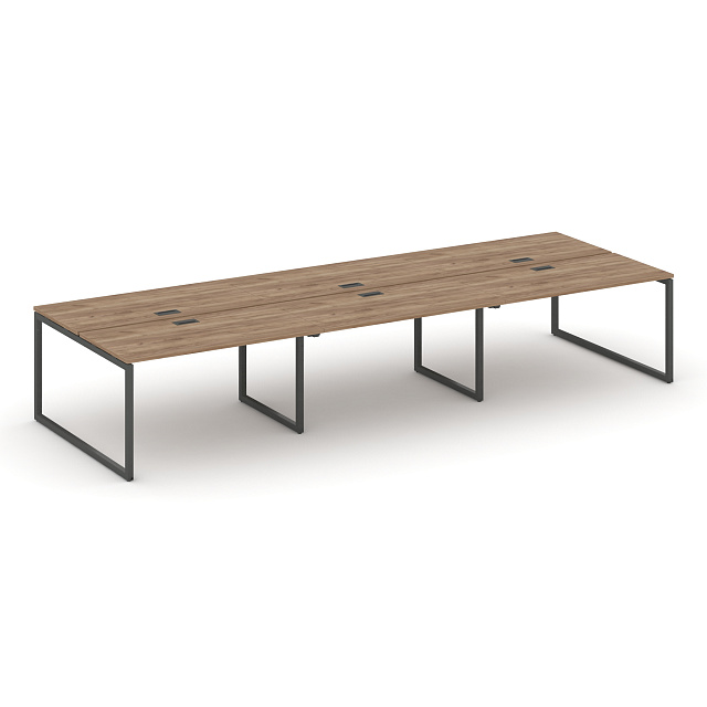 Рабочая станция двухсторонняя SN-4O.DRS-073 4140*1432*750