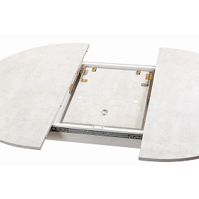 Oslo Стол обеденный круглый раскладной 1100-1400x1100x760