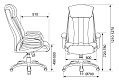 Кресло руководителя Бюрократ T-9922
