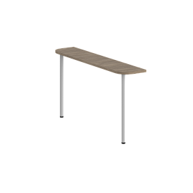 Приставка  для 2х столов с экранами 300х1638x750