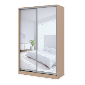 Шкаф-купе 2-дверный (база 4) 1604х600х2201