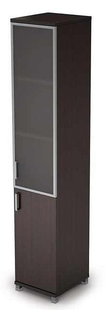 Шкаф узкий комбинированный правый 400x450x2116