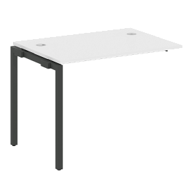 Проходной наборный элемент рабочей станции на П-образном м/к (проходная опора Б.ОСП-72, столешница, комплект траверс) 1000*720*750