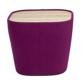 Пуф - трапеция с интегрированным столиком 510х510х430