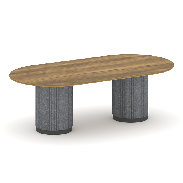 Стол для переговоров FELTO овальный 2400*1200*750