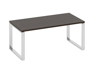 Стол с опорами цвета хром Rotonda 2000x900x770 - ЭйБиСи-проджект Стол с опорами цвета хром Rotonda 2000x900x770