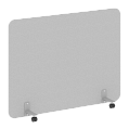 Перегородка на металлических опорах, на роликах, DP.R-160-120, 1600x18x1200