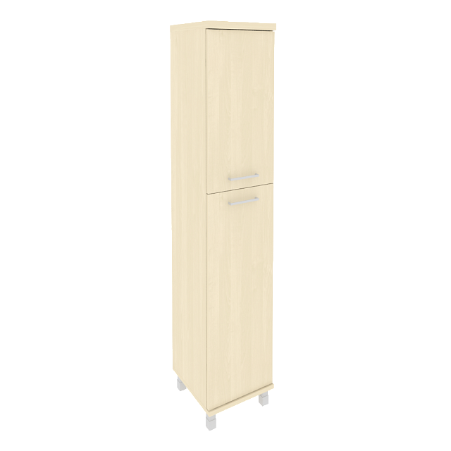 Шкаф высокий узкий левый с 2мя дверями 401x432x2060