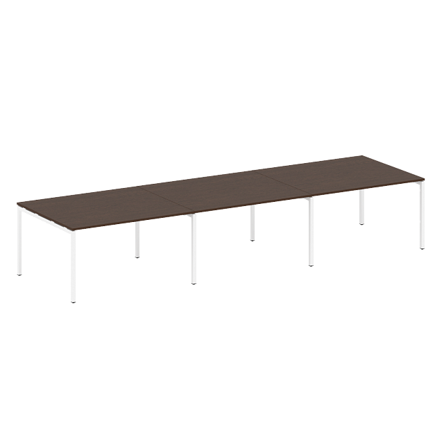 Переговорный стол (3 столешницы) на П-образном м/к