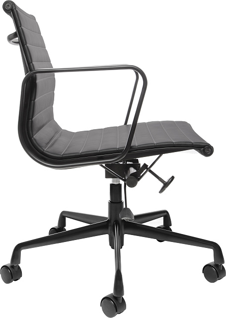 Кресло Eames Ribbed Office Chair EA 117 Total Black