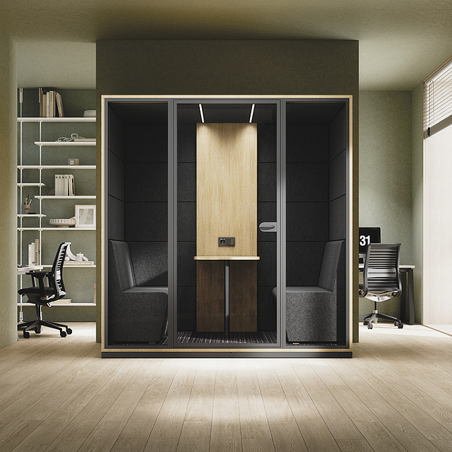 Акустическая кабина Basic Middle 2200х1100х2270h