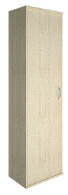 Гардероб узкий (выдвижная вешалка, правое открывание) 550х365х1980 - ЭйБиСи-проджект Гардероб узкий (выдвижная вешалка, правое открывание) 550х365х1980