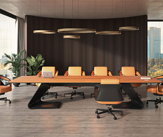 Стол для переговоров BUGATTI КОЖА