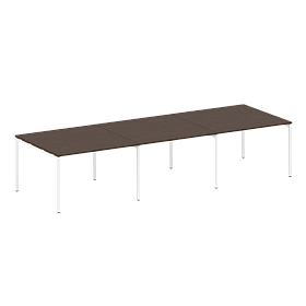 Переговорный стол (3 столешницы) на П-образном м/к 3600*1235*750