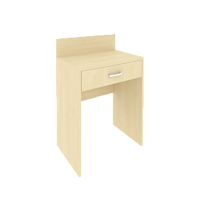 Столик туалетный с ящиком и бортиком 600*400*750