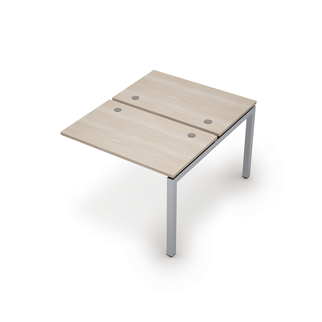 Бенч-система на 2 рабочих места (конечный модуль) 1400х1435х750