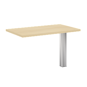 Брифинг-приставка (опора нержавеющая сталь) 1200х700х750