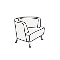 Кресло Unital Лион 950x780x720