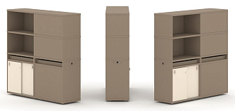 Набор №21. Тумба двойная с надставкой высокой 1500х410х1520