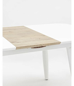 Чикаго Стол обеденный раскладной 1200-1600х900х760