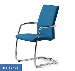 Стул для посетителей WELL_SEAT полозья 440/550x410/540xh930 - ЭйБиСи-проджект Стул для посетителей WELL_SEAT полозья 440/550x410/540xh930