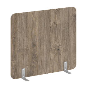 Перегородки на металлических опорах, на фетровых подпятниках, DP.F-140-120, 1400x18x1200