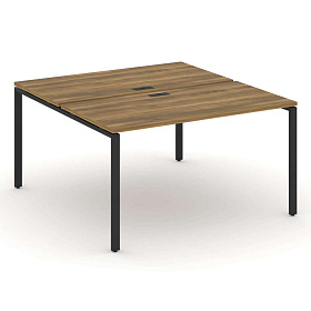 Рабочая станция на 2 рабочих места 1380х1480х750